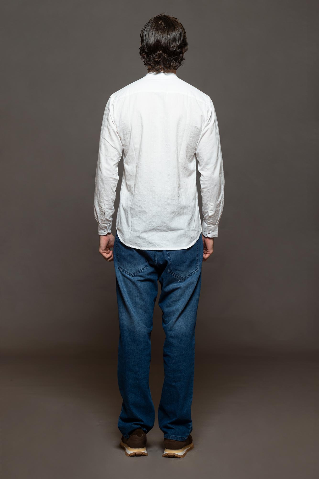 6854MAOMLBL - CAMISA LATTE  MAO SKSP BLANCO